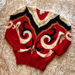 Vintage Christine Christmas sweater